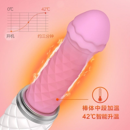 女用炮機(jī)-LELO-Feisty 俊美震動伸縮炮機(jī) 仿真人加溫