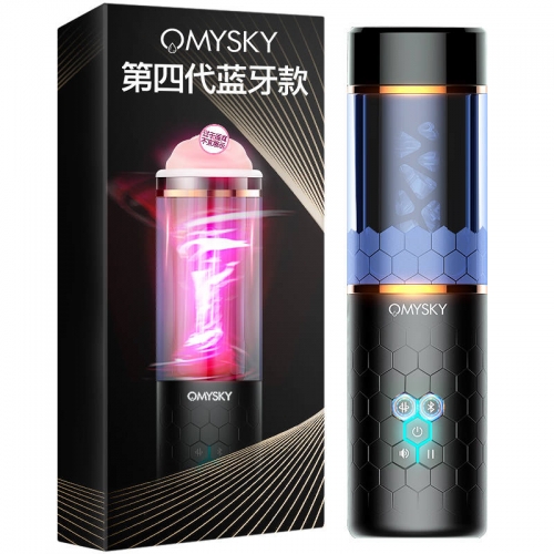 飛機杯-omysky-omysky 刀客男用全自動飛機杯藍牙伸縮旋轉(zhuǎn)自慰器成人用品